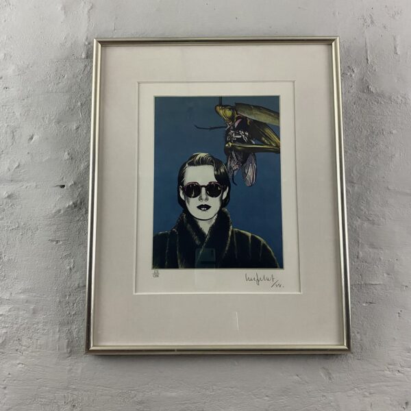 Hans Henrik Lerfeldt, ”Kvinde med græshoppe”.