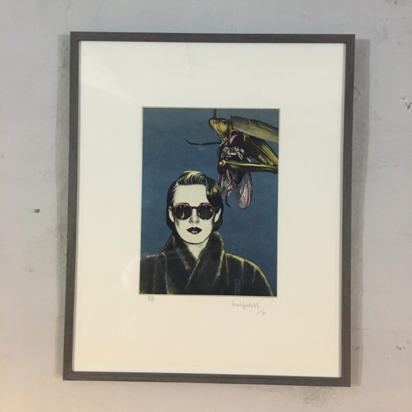 Hans Henrik Lerfeldt: ”Kvinde med græshoppe”