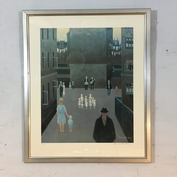 Folmer Bendtsen: Gårdparti med legende børn