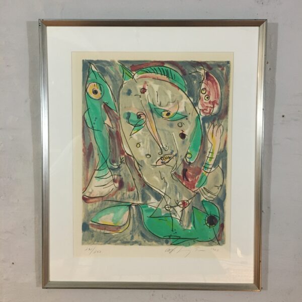 Carl-Henning Pedersen: ”Vanddråben” fra ”H C Andersen suiten, 1985”