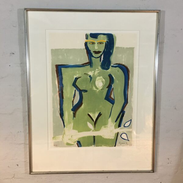 Elvira Bach: ”Frau with strong eyes”