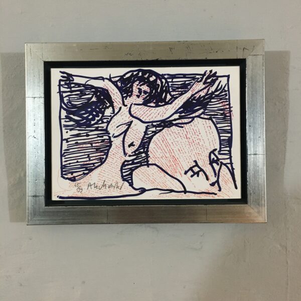 Pierre Alechinsky: “Femme conte homme”