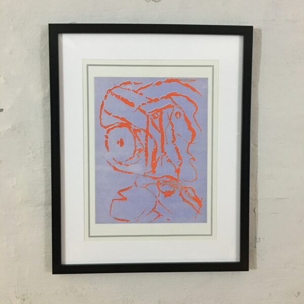 Pierre Alechinsky: Farvelitografi fra XX:e siècle nr 14