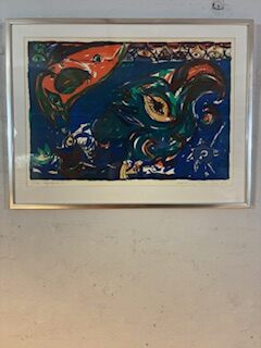 Carl-Henning Pedersen:” Maya legend no. 5.